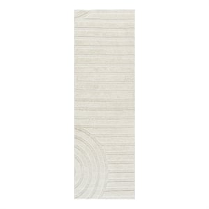 Safavieh Versailles 2'-6&quot x 8'-0&quot Polyester Power Loomed Rug in Ivory