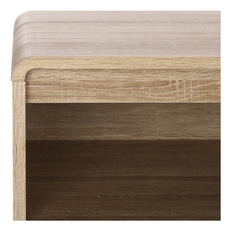 Safavieh Arsenio 4 Door 2 Shelf Wood Sideboard in Cream