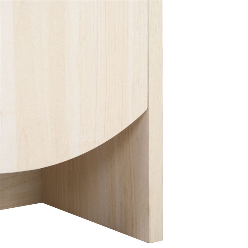 Safavieh Narine 4 Door 2 Shelf Wood Sideboard/Media Stand in White