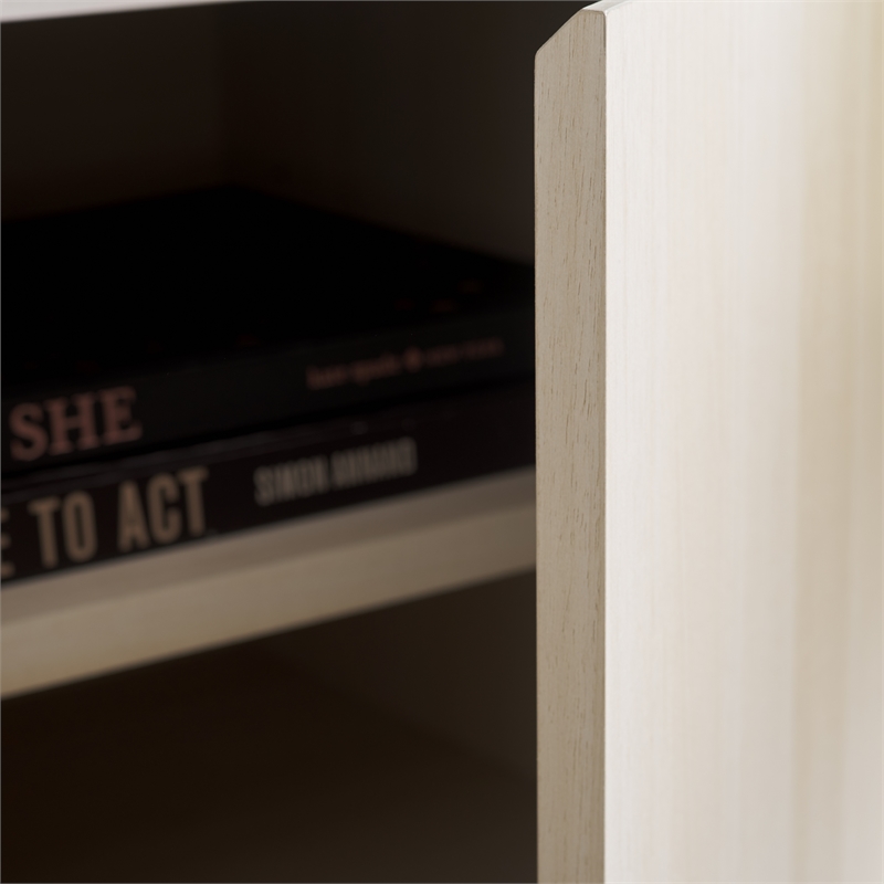 Safavieh Narine 4 Door 2 Shelf Wood Sideboard/Media Stand in White