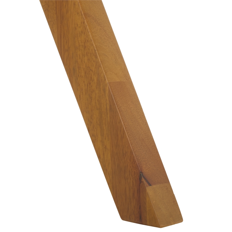 Safavieh Luis Round Wood Dining Table in Natural