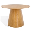 Safavieh Owyn Oval Wood Dining Table in Natural