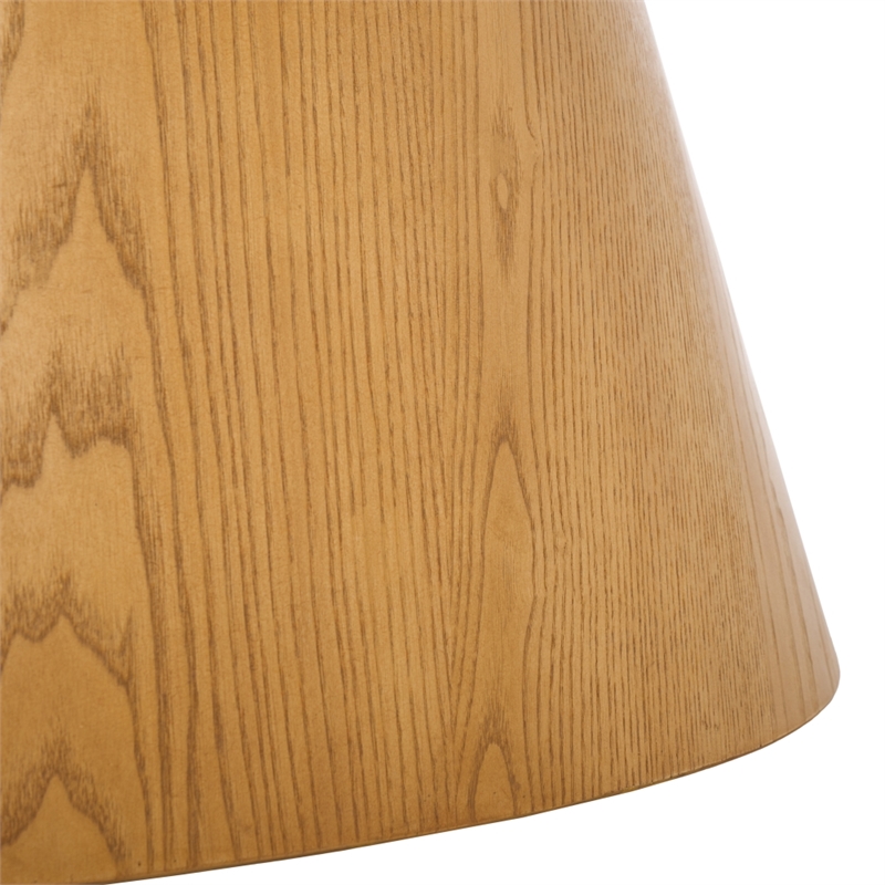 Safavieh Owyn Oval Wood Dining Table in Natural