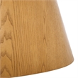 Safavieh Owyn Oval Wood Dining Table in Natural