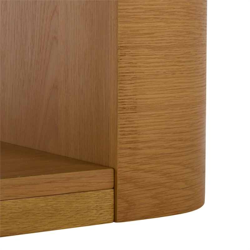 Safavieh Howard Oak Wood Dining Table in Natural