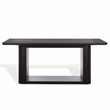 Safavieh Howard Oak Wood Dining Table in Black