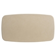 Safavieh Theodora Wood Coffee Table in Chestnut / Cream