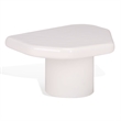 Safavieh Rhianna Concrete Coffee and Iron Table in White