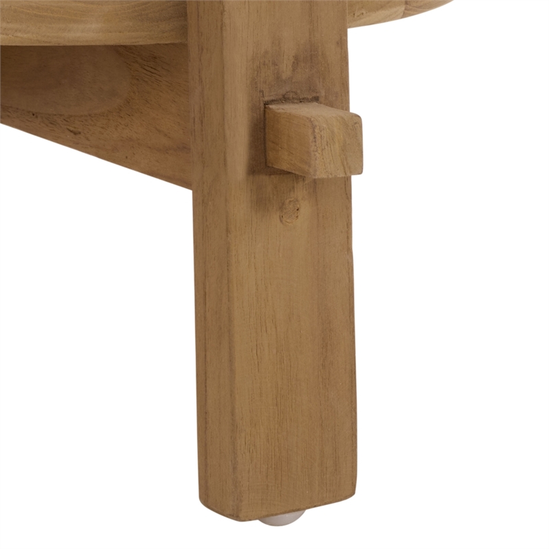 Safavieh Springs Wood Accent Table in Natural