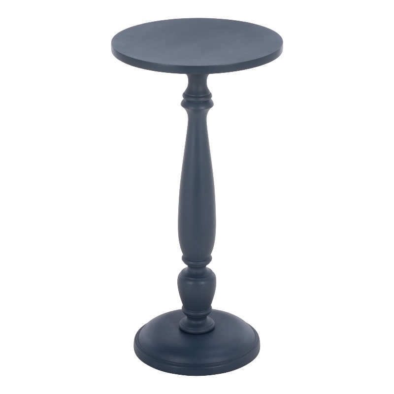 Safavieh Rue Wood Accent Table in Navy