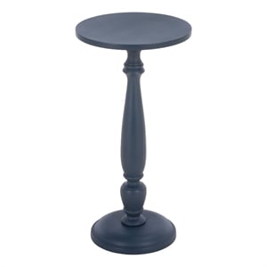 Safavieh Rue Wood Accent Table in Navy