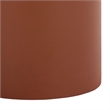 Safavieh Fern Wood Accent Table in Orange