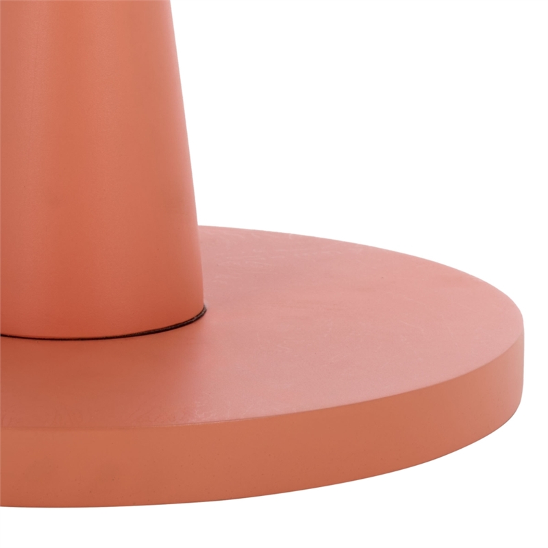 Safavieh Omid Wood Accent Table in Pink