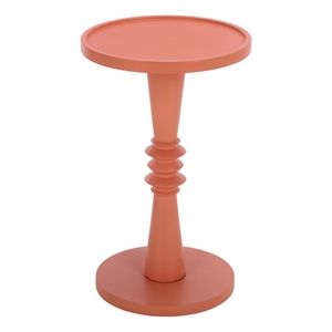 Safavieh Omid Wood Accent Table in Pink