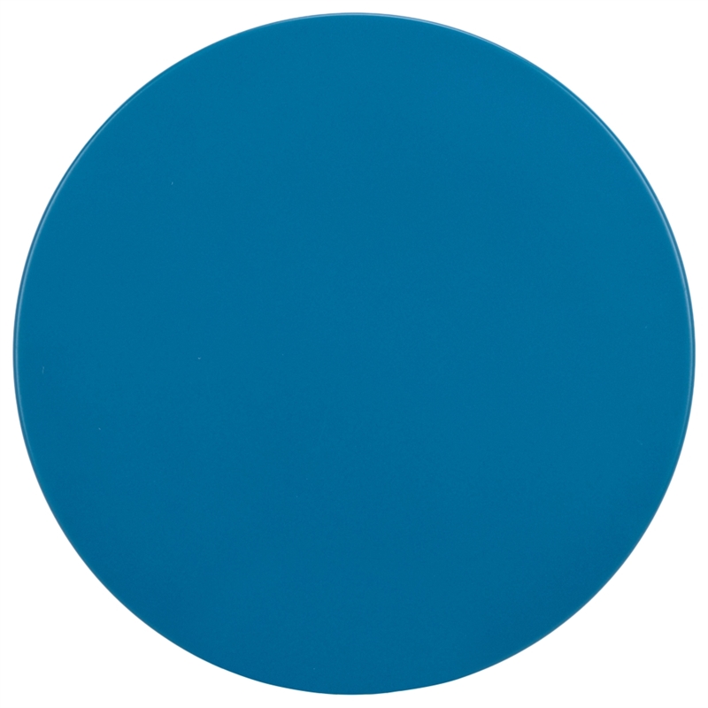 Safavieh Fiori Iron Accent Table in Teal