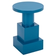 Safavieh Fiori Iron Accent Table in Teal