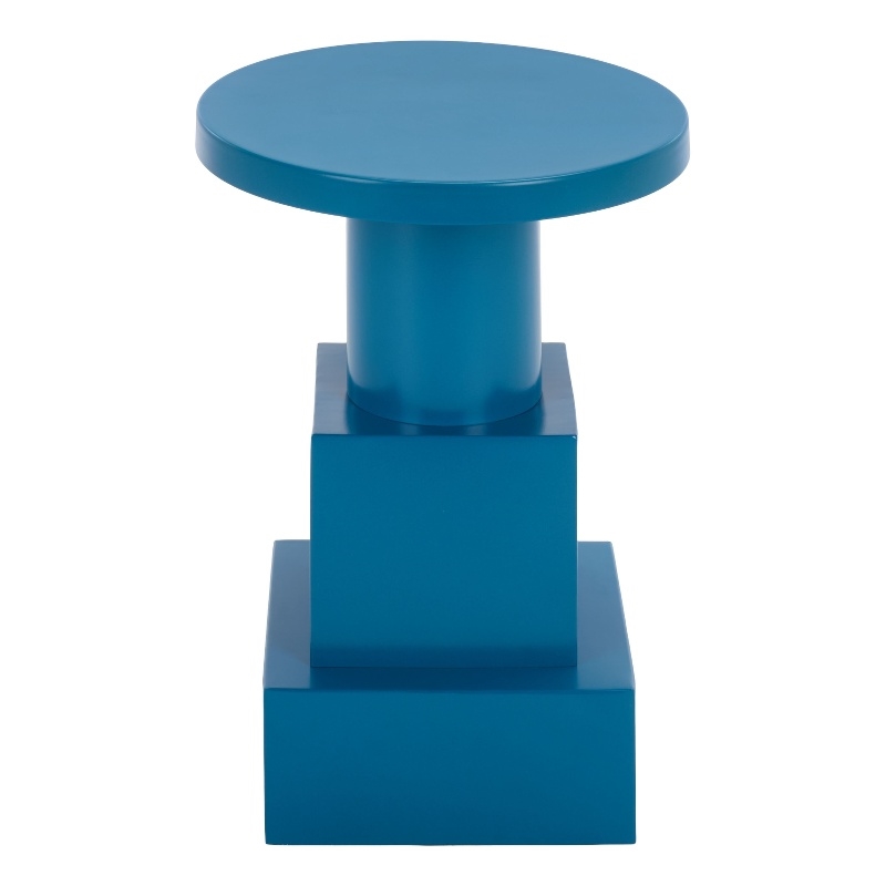 Safavieh Fiori Iron Accent Table in Teal