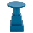 Safavieh Fiori Iron Accent Table in Teal