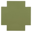 Safavieh Lappell Wood Accent Table in Olive
