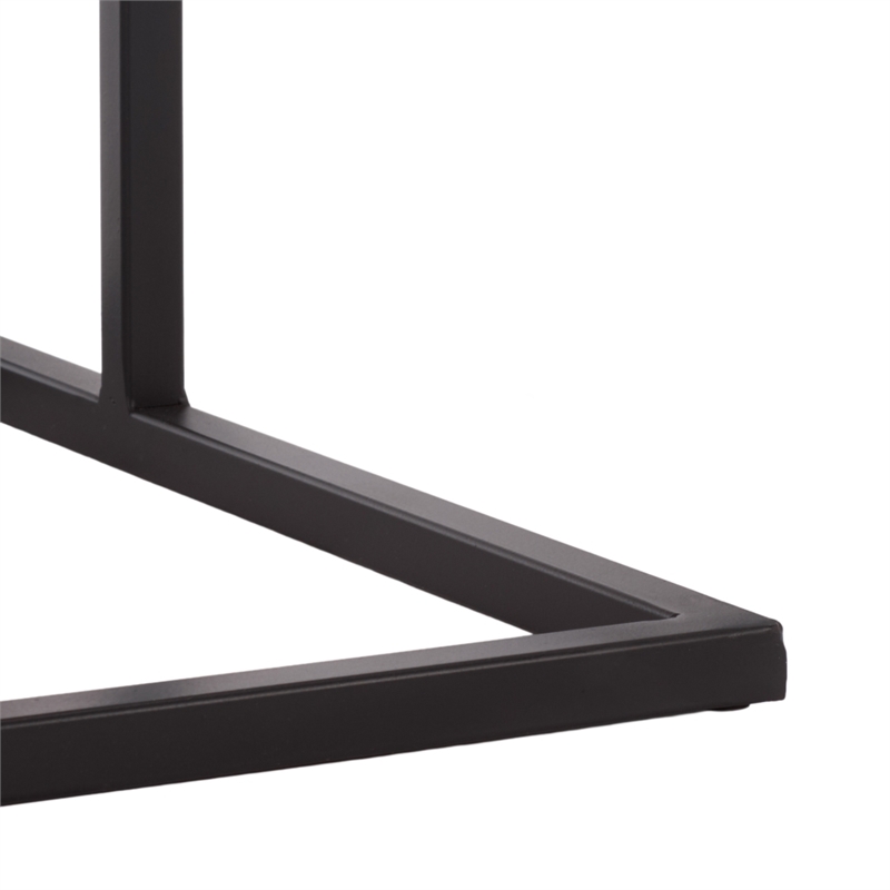 Safavieh Amirah Wood Accent Table in Natural / Black