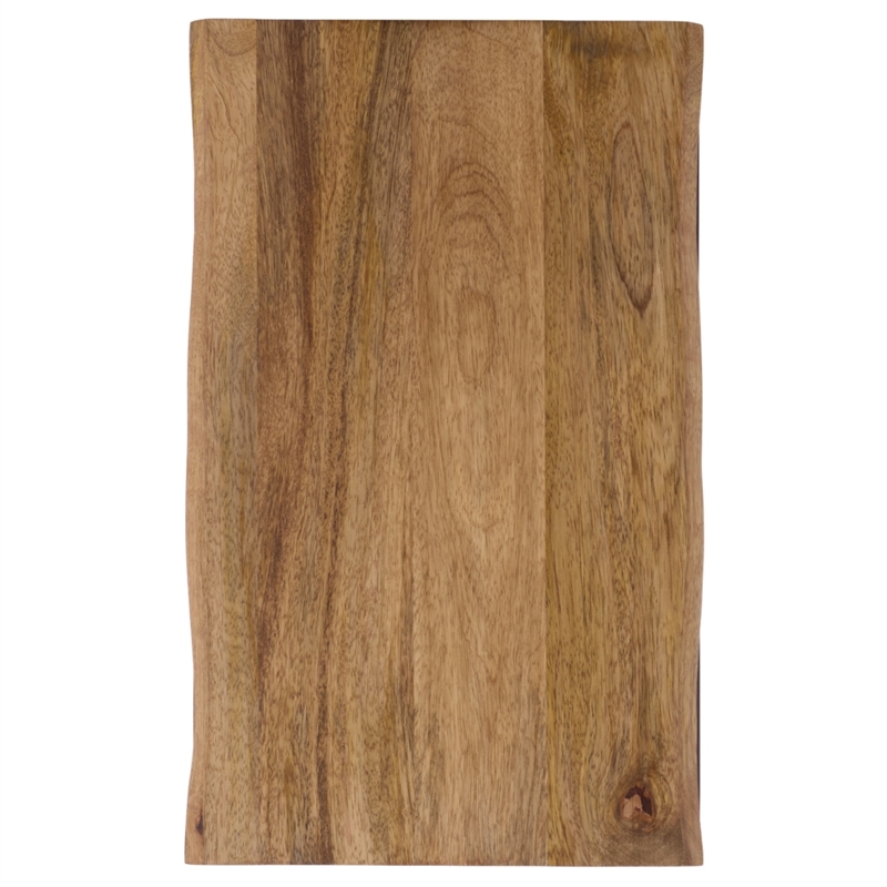 Safavieh Amirah Wood Accent Table in Natural / Black