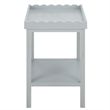 Safavieh Starlyn Wood Accent Table in Gray