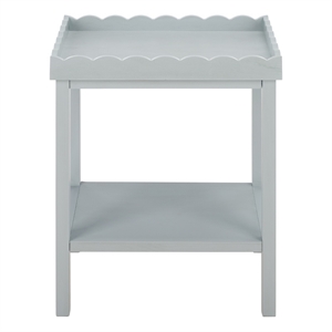 Safavieh Starlyn Wood Accent Table in Gray