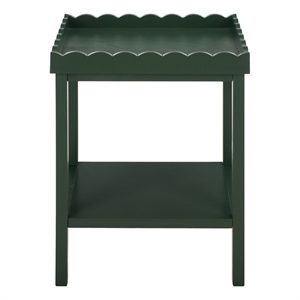 Safavieh Starlyn Wood Accent Table in Green
