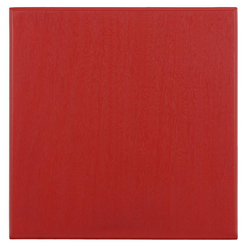 Safavieh Dilyn 3 Shelf Wood Accent Table in Red