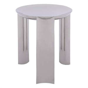 Safavieh Mander Metal Accent Table in Silver