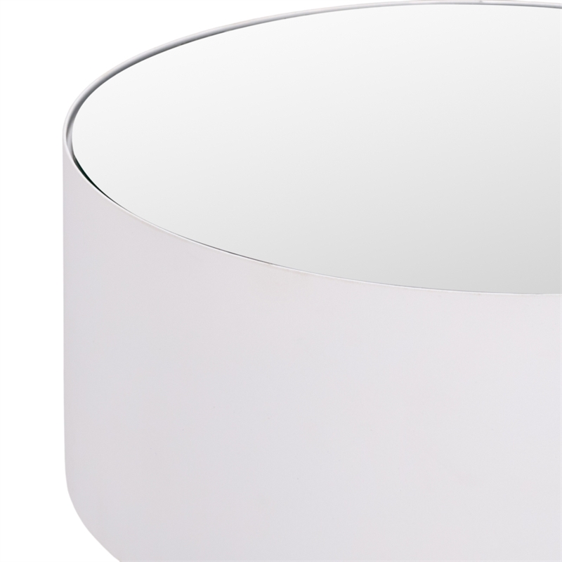 Safavieh Nolita Iron Accent Table in White