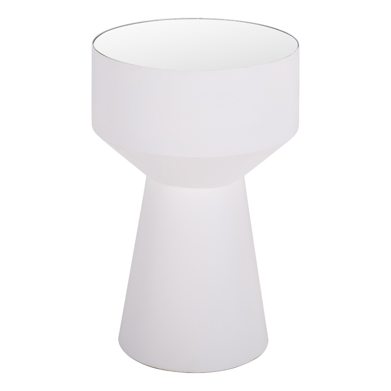 Safavieh Nolita Iron Accent Table in White
