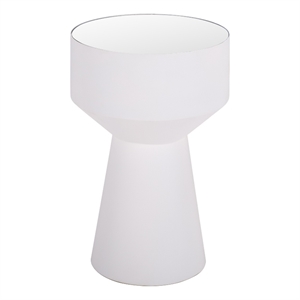 Safavieh Nolita Iron Accent Table in White