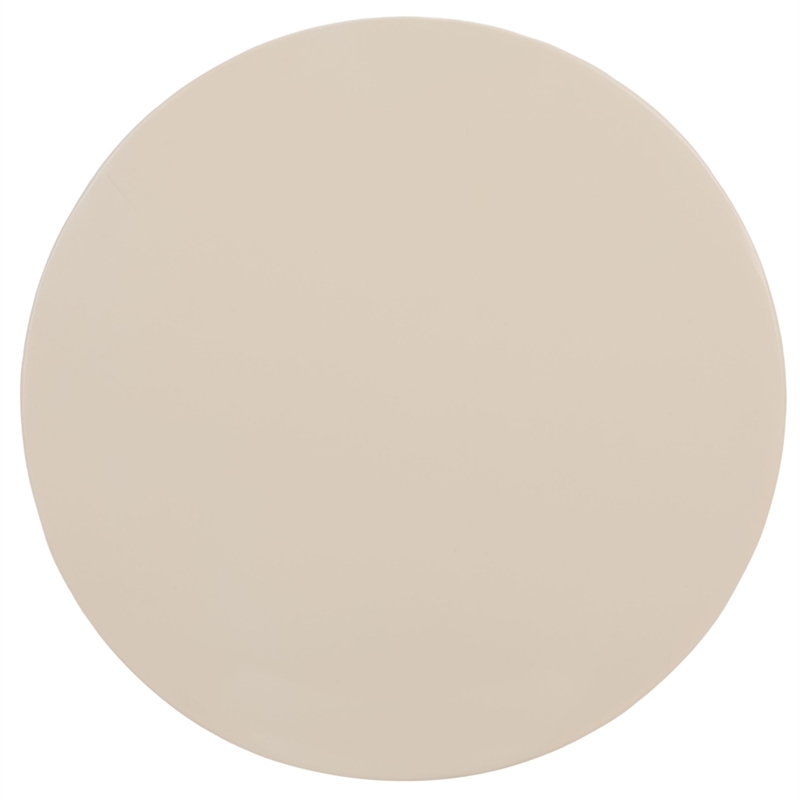 Safavieh Preston Iron Accent Table in Mustard / Ivory