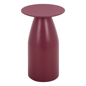 Safavieh Margie Wood Accent Table in Magenta