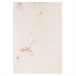 Safavieh Zinaida Marble and Wood Accent Table in White / Natural
