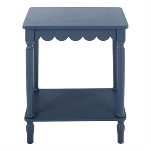 Safavieh Haven Wood Accent Table in Blue