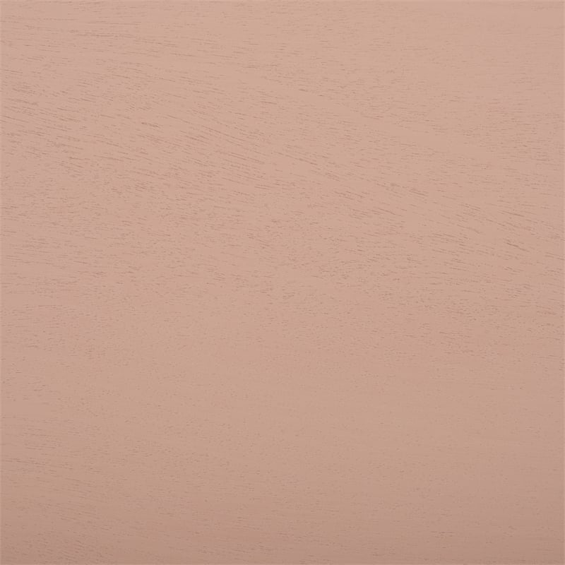 Safavieh Litith Square Wave Wood Accent Table in Pink