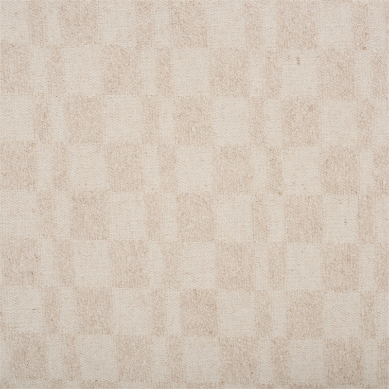Safavieh Zhanna Iron Bench Cushion in Cream / Black