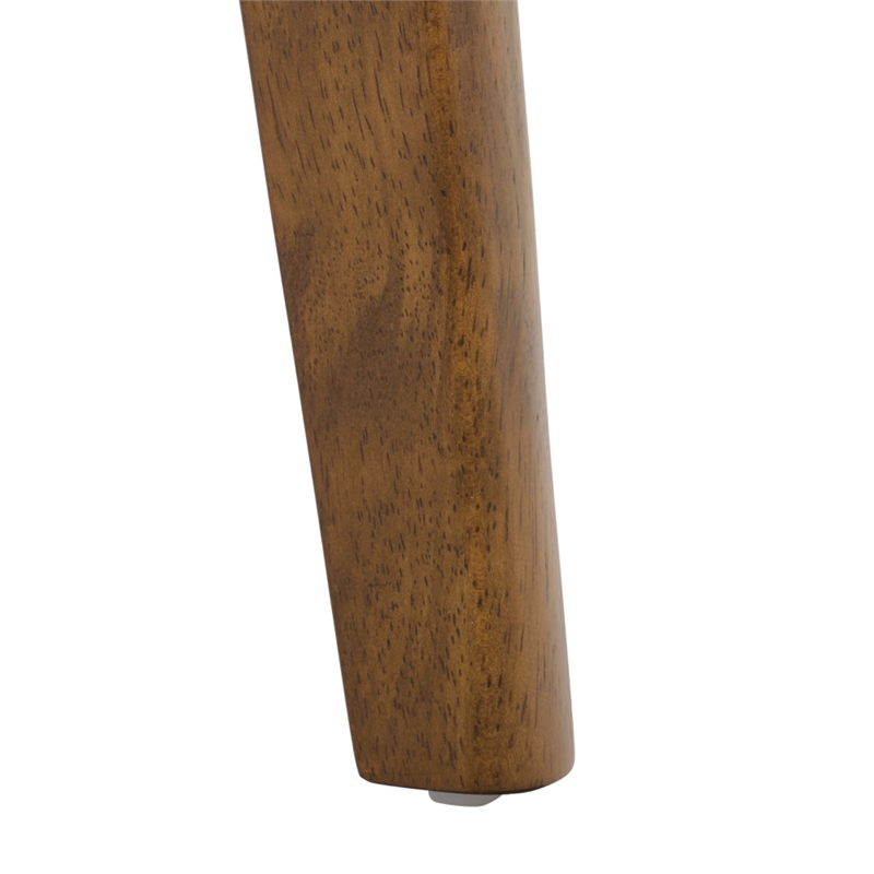 Safavieh Tevin Wood Bench in Walnut