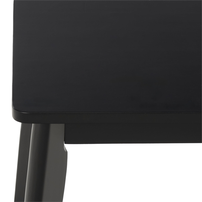 Safavieh Tevin Wood Bench in Black