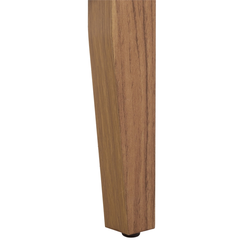 Safavieh Sondra 2 Drawer 1 Shelf Wood Console in Oak