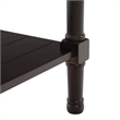 Safavieh Primrose 2 Drawer Wood Console Table in Chocolate