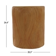 Safavieh Rhynne Rd Rattan Accent Table in Natural
