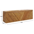 Safavieh Zoeigh Rattan Trunk in Natural