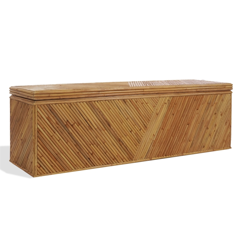 Safavieh Zoeigh Rattan Trunk in Natural