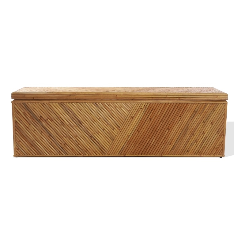 Safavieh Zoeigh Rattan Trunk in Natural