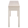Safavieh Apis 2 Drawer Wood Console Table in White