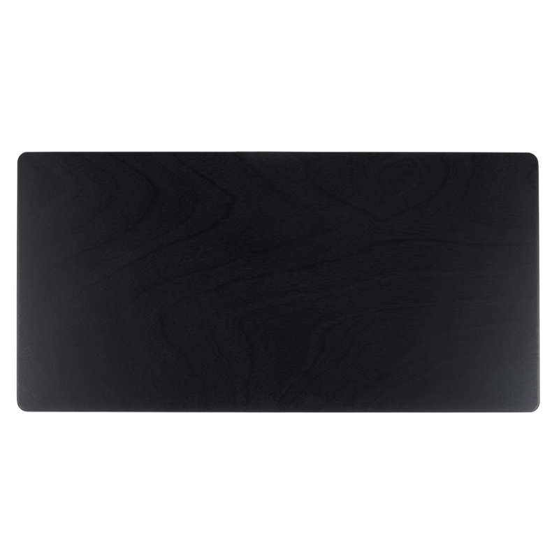 Safavieh Orbis Rectangle Wood Coffee Table in Matte Black