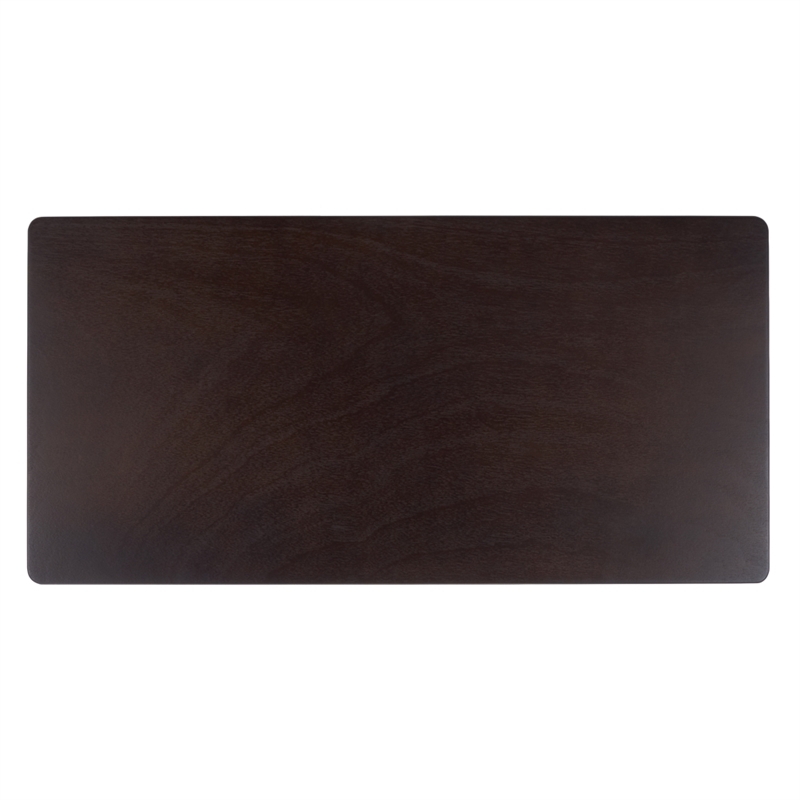 Safavieh Orbis Rectangle Wood Coffee Table in Chocolate